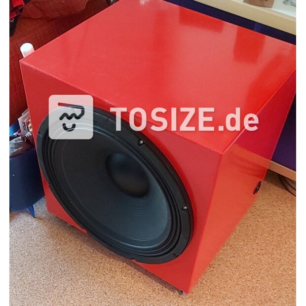 Selbstgebauter Zoll Subwoofer Im Geschlossenen Geh Use Von Edwin