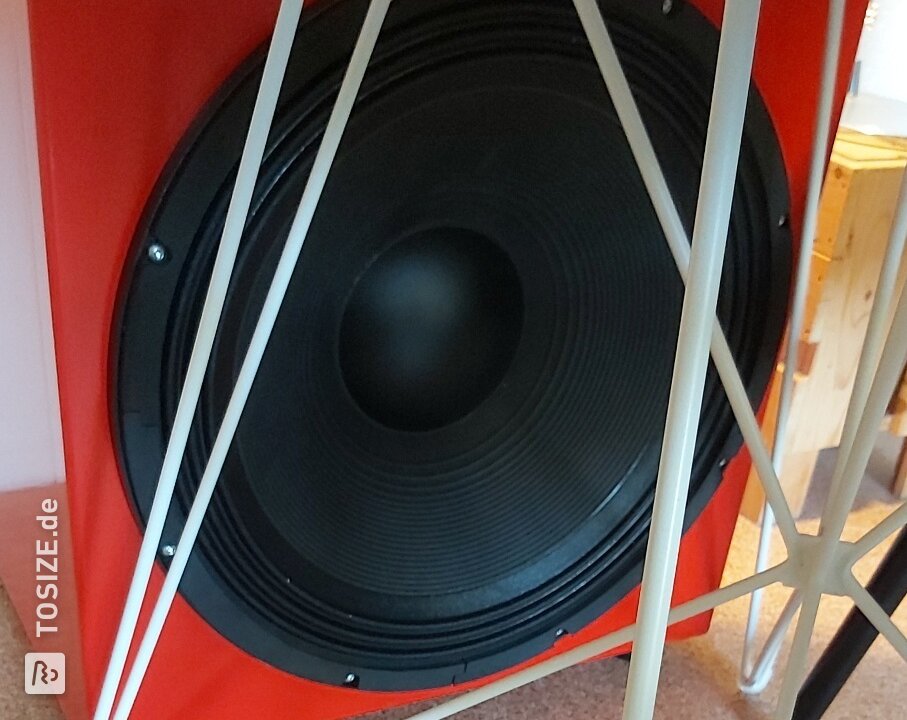 Selbstgebauter Zoll Subwoofer Im Geschlossenen Geh Use Von Edwin