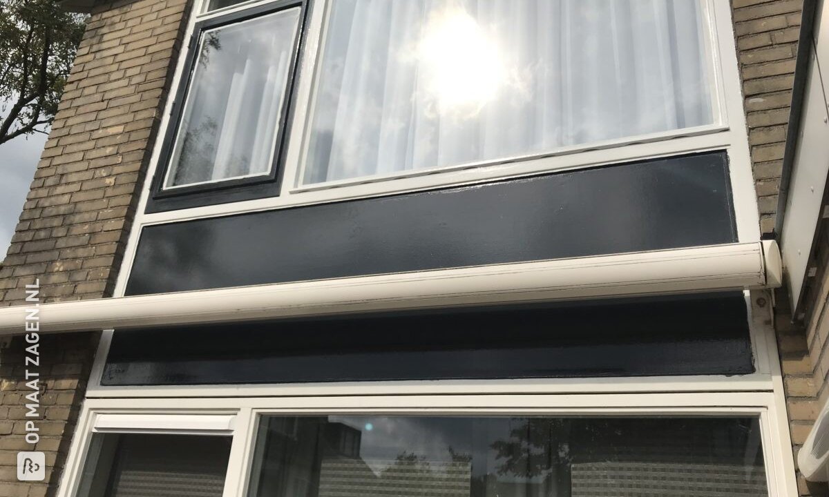 Zelf een buitenkozijn maken, door Sander
