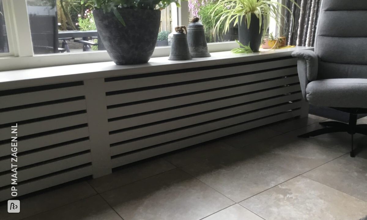 Verwarming ombouw MDF, door Marco