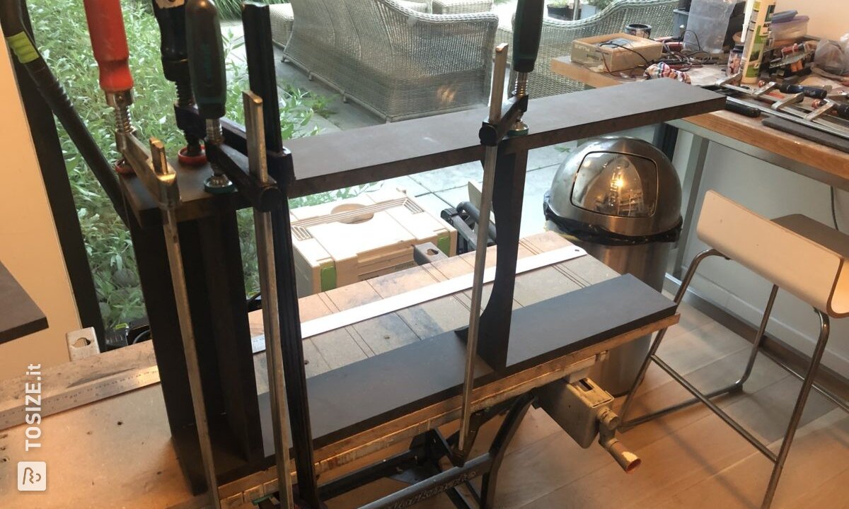 Prototipo di altoparlante open baffle Daudio