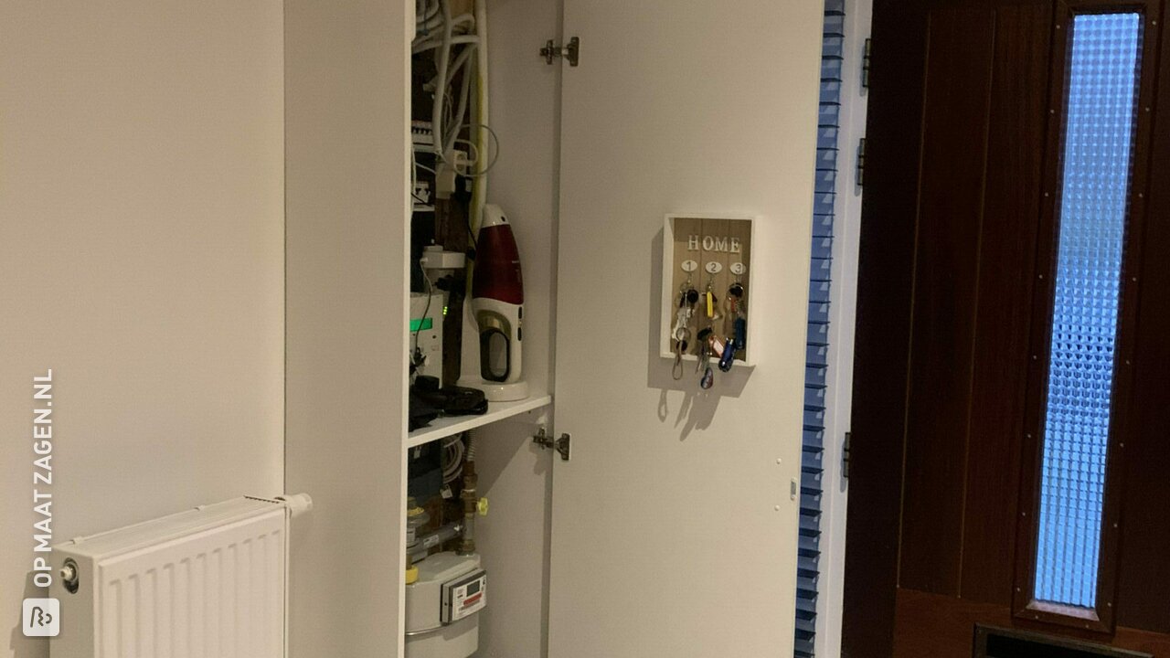 DIY: ombouw voor wasmachine en meterkast, door Dion