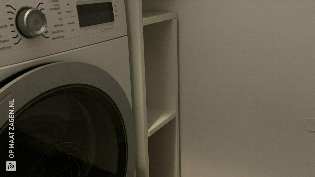 DIY: ombouw voor wasmachine en meterkast, door Dion