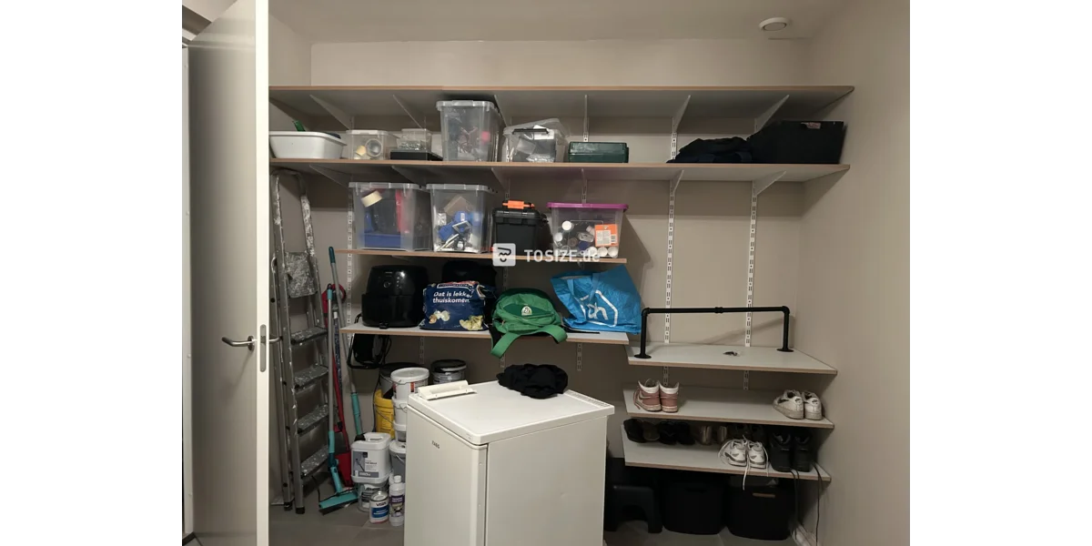 DIY Sliding Wardrobe Storage by Marina's Design TOSIZE.de