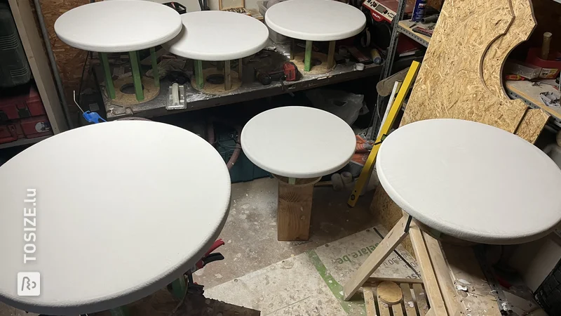 Créez vos propres tables basses et tables d'appoint en Mortex, par Steven