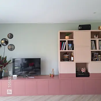 Bookcase and Storage Cabinet for the Living Room, by Ilona