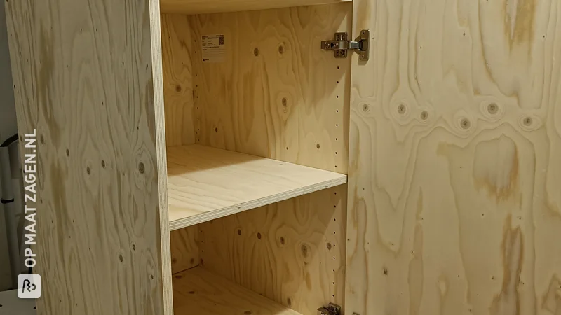 Folding Storage Cabinet and Desk, by Michael