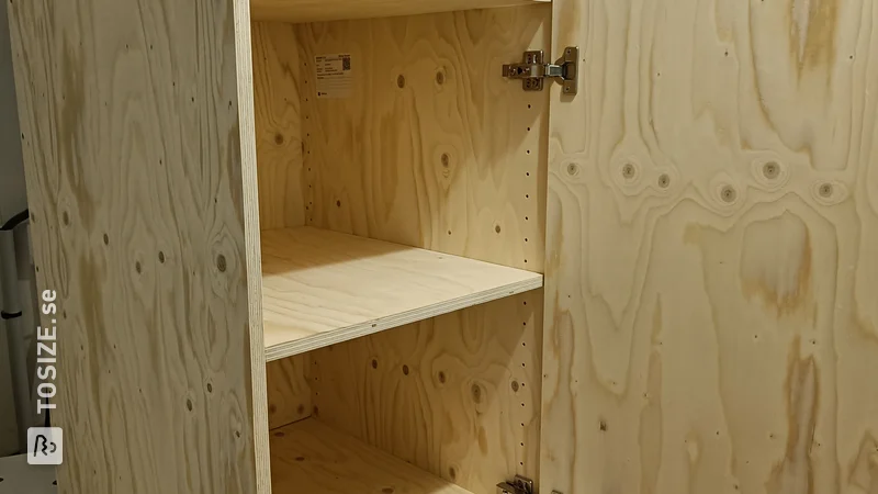 Folding Storage Cabinet and Desk, by Michael