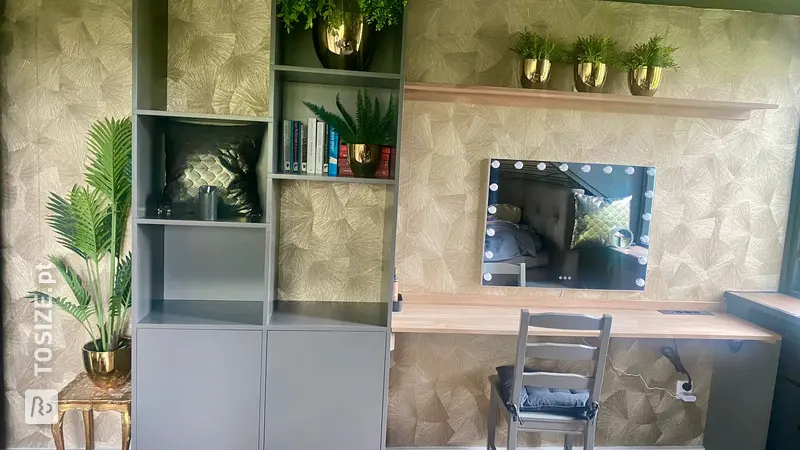 Stylish Wardrobe and Dressing Table for the Bedroom, by Edgar