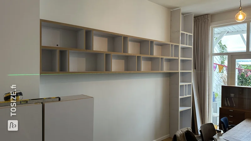 Make your own MDF cabinet wall: an inspirational project by Diederik