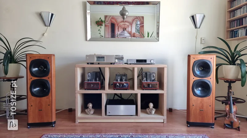 Create your own audio furniture with a personal touch, by Alex