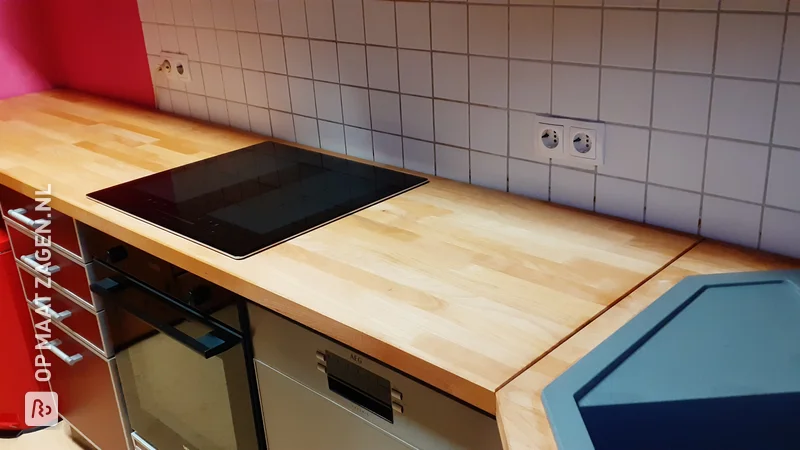 Creative kitchen countertops and table renovation, by Jörg