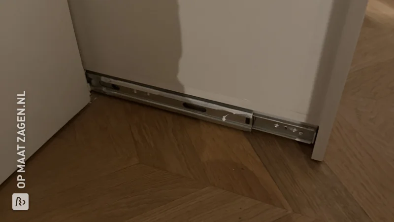 Smart pull-out stair cupboard and refrigerator solution, by Hans