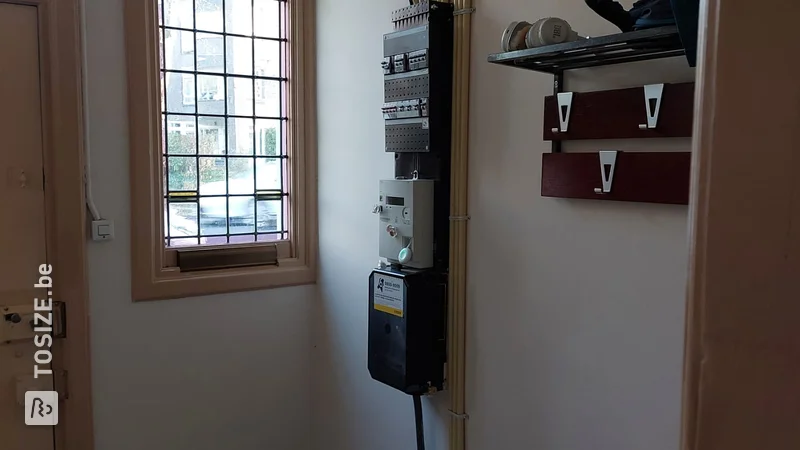 Stylish conversion for the electricity meter, by John