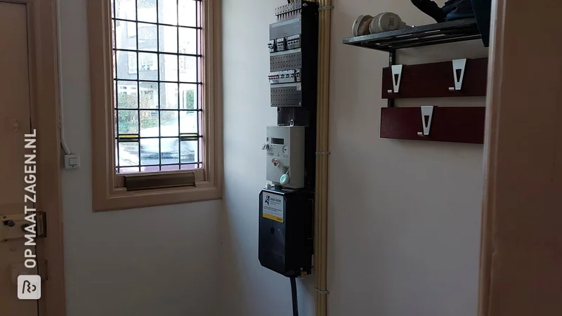 Stylish conversion for the electricity meter, by John