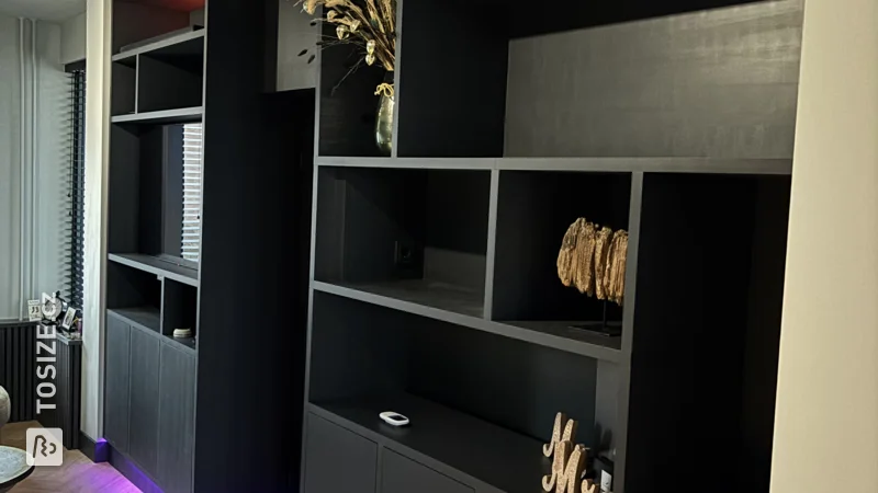 Black Shelving Unit Inspiration, by Marc