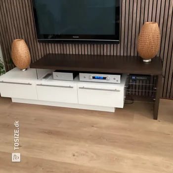 Stylish AV cabinet for the living room, by Tim