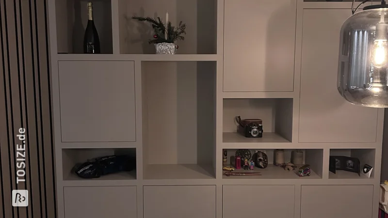 Einzigartiger Wandschrank für das Wohnzimmer von Anouk