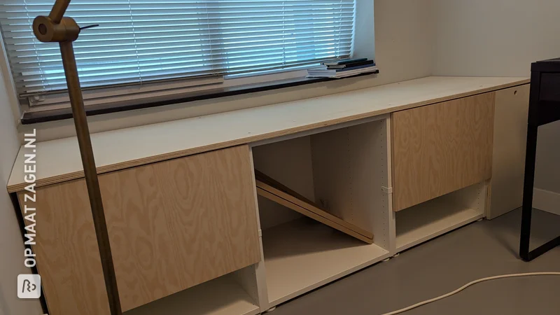 Creatieve Kast/Leesbank combinatie met Ikea, door Ralph