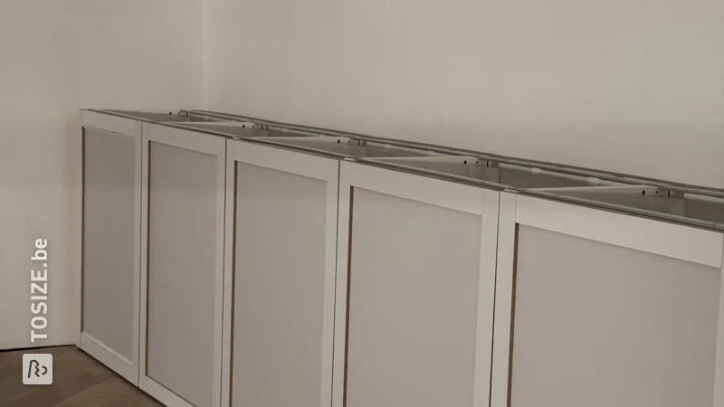 Create your own unique cabinet with an Ikea base, by Denise