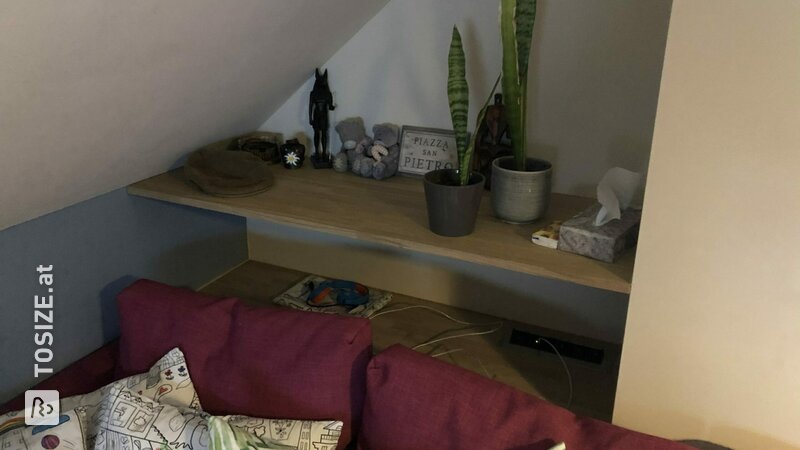 Pimp vorhandenen IKEA Schrank + Regal zwischen 2 Wänden, von Mario