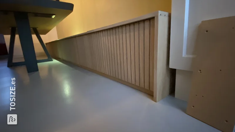 Exclusivo banco de mesa de comedor de MDF para la sala de estar, de Bas