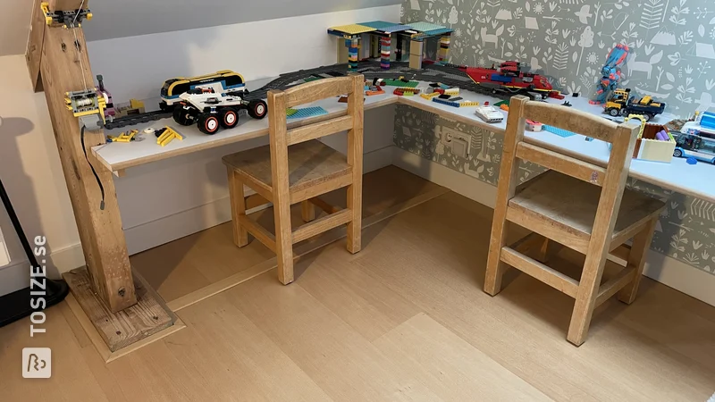 Play table for the children's room, by Michiel