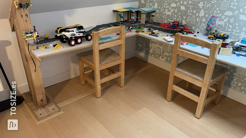 Mesa de juegos para la habitación infantil, de Michiel