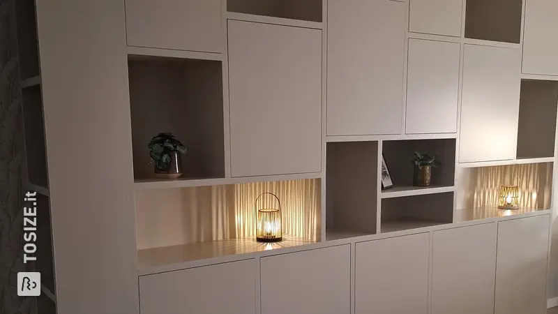 Living room cabinet in Medina style, by Liza