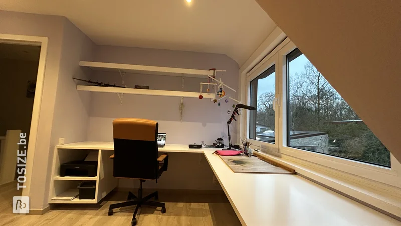 Inspirerend bureau- en schabbenproject voor de hobbykamer, door Stefan