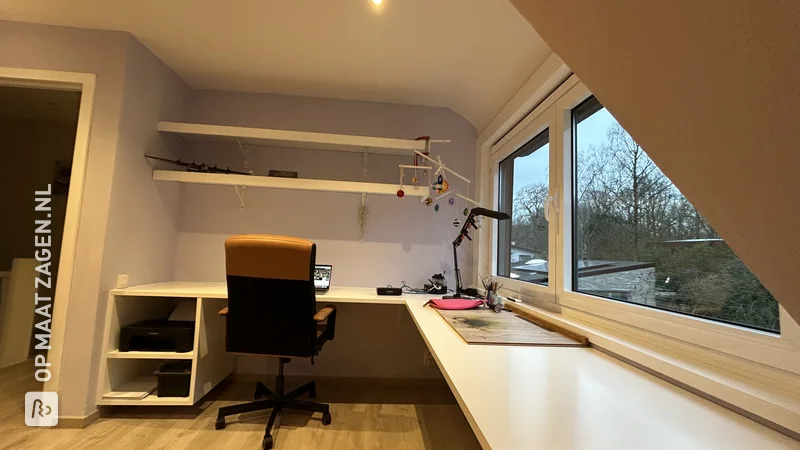 Inspirerend bureau- en schabbenproject voor de hobbykamer, door Stefan