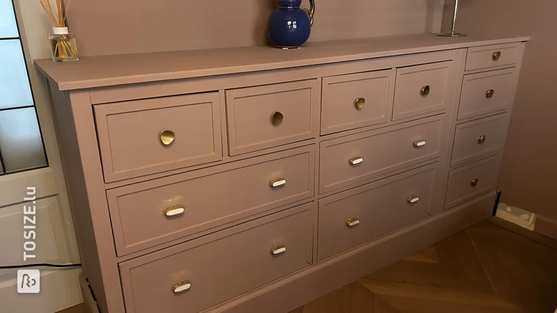 Ikea Hack: Maßgefertigtes Sideboard mit Ikea-Kommoden, von Robin