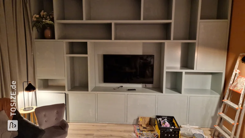 Beautiful TV cabinet made of MDF, by Michiel