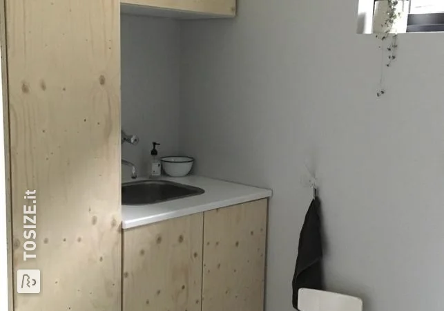 Cupboard doors kitchen unit from Underlayment, by Marijn