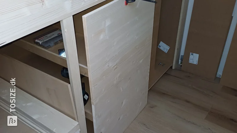 Handy Bed and Wardrobe Combination with Drawer, by Marnix