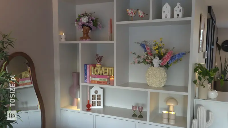 Stylish Shelving Unit for the Living Room, by Vanessa