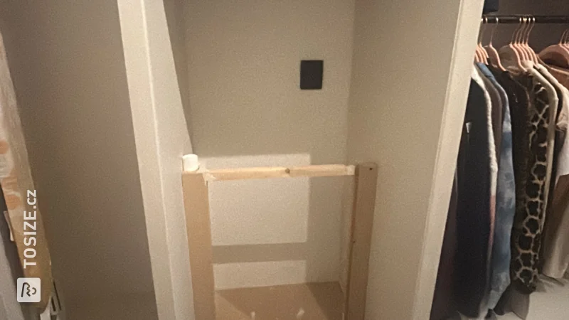 Make your own built-in wardrobe, by Ali