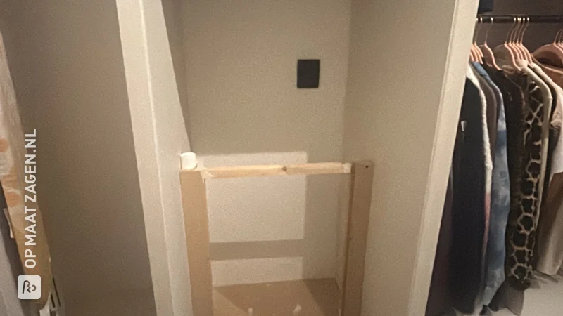 Make your own built-in wardrobe, by Ali