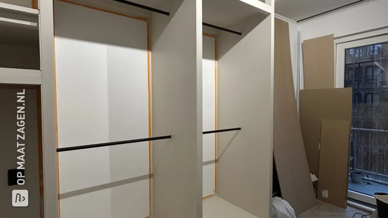 Make your own built-in wardrobe, by Ali