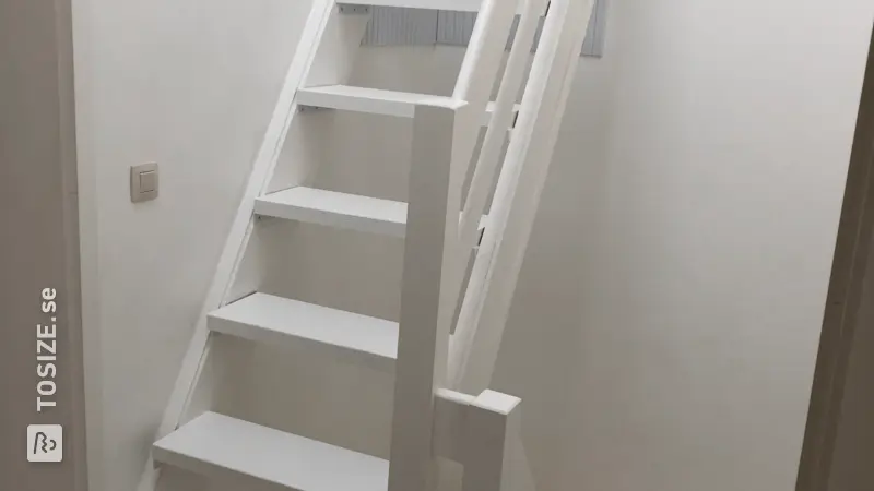 Staircase in Meunier plywood, by Thomas