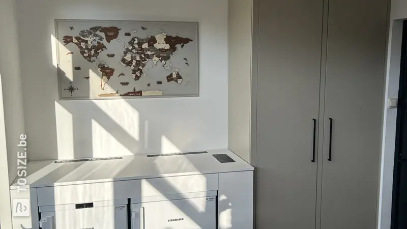 Slimme inbouwkast voor een stijlvolle berging, door Jens