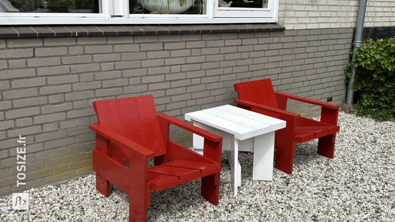 Créez votre propre ensemble de jardin durable Rietveld, par Jan Willem