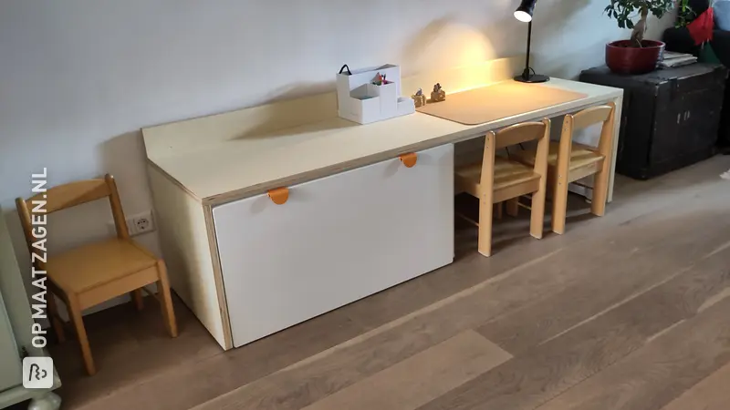 Smart IKEA SMÅSTAD Hack: Custom Children's Desk, by Matthijs