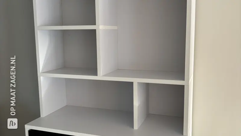 Stylish Shelving Unit with Wine Fridge for the Living Room, by Daan Michiel