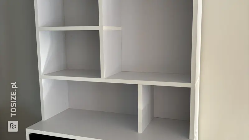 Stylish Shelving Unit with Wine Fridge for the Living Room, by Daan Michiel