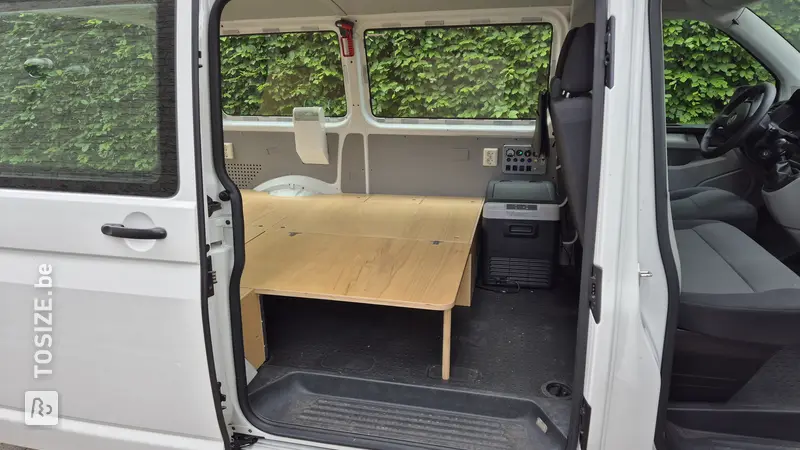 Camper Sliding Drawer Kitchen for VW Transporter, by Mike