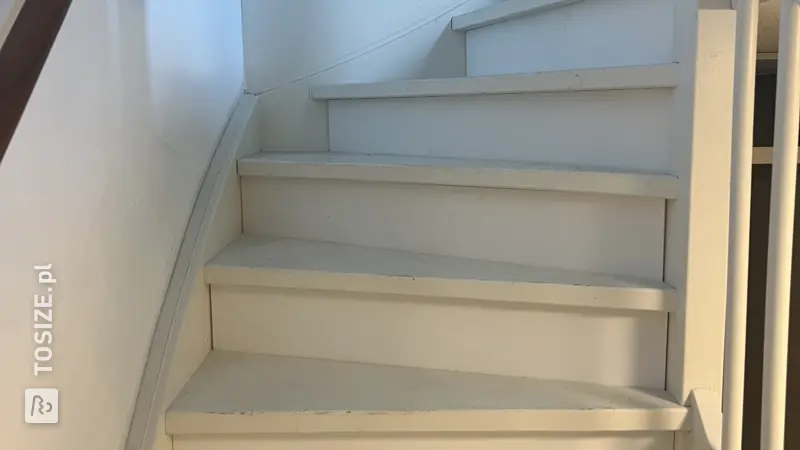 Closing an Open Staircase with Risers, by Brian