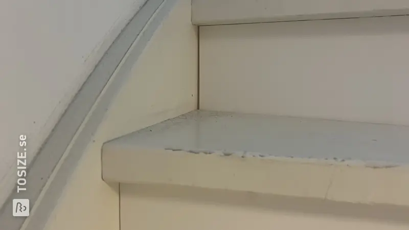 Closing an Open Staircase with Risers, by Brian