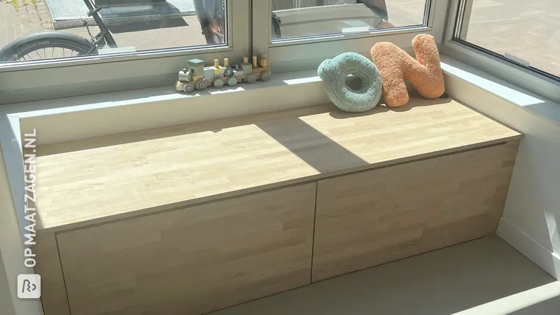 Smart Bay Window Bench and Toy Chest for the Living Room, by Sophie