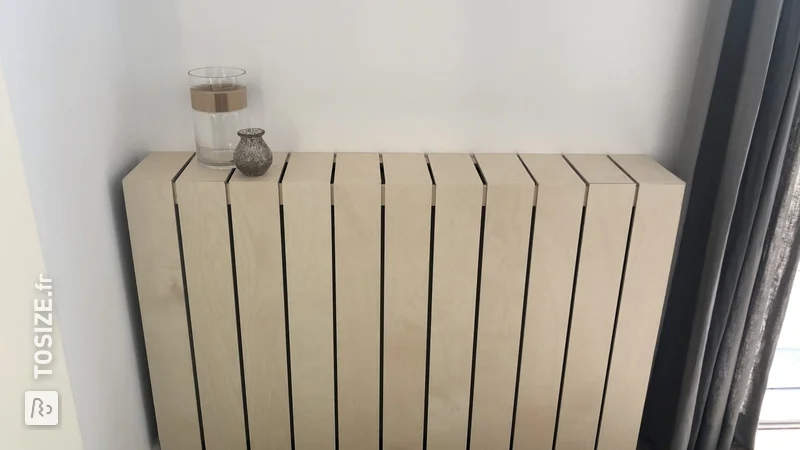 Conversion de radiateur avec multiplex, par Michelle